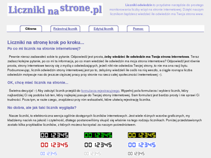 www.licznikinastrone.pl