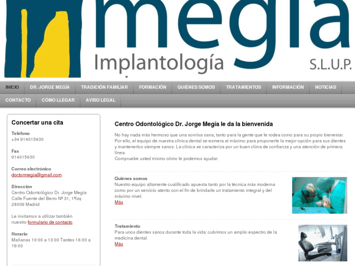 www.megiaimplantologiaoral.es