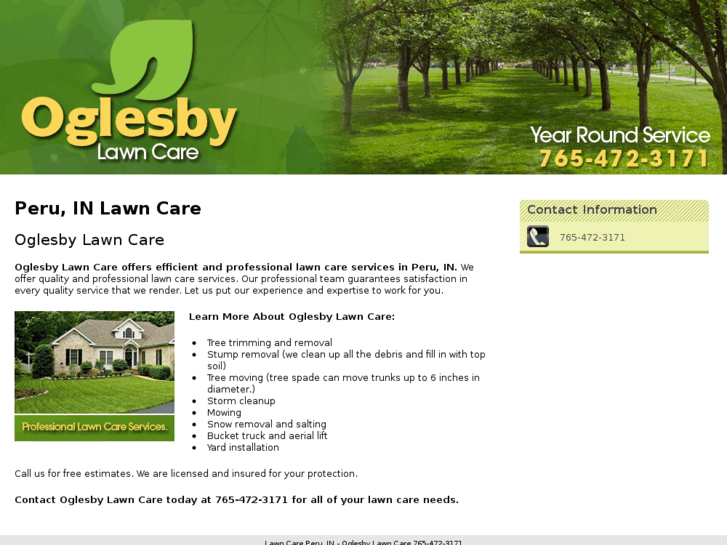 www.oglesbylawncare.com