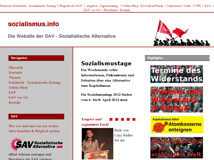 www.sozialismustage.de