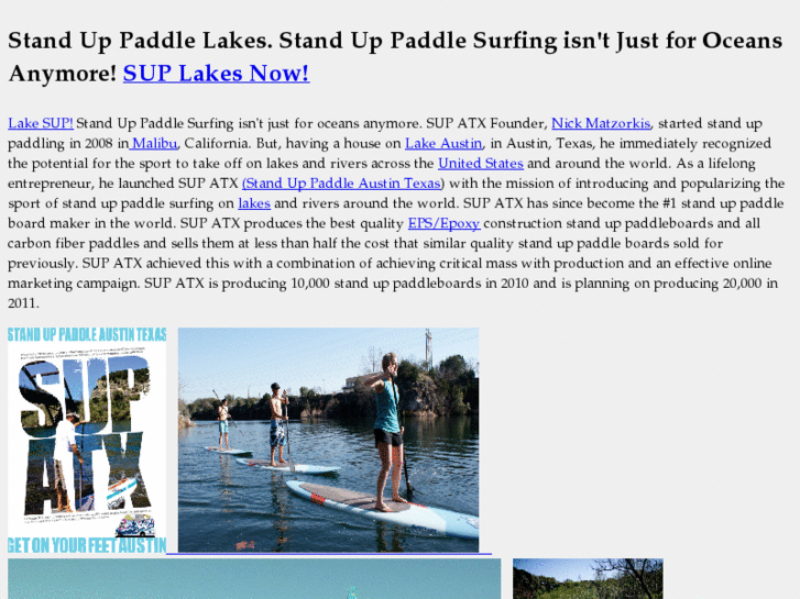 www.standuppaddlelakes.com