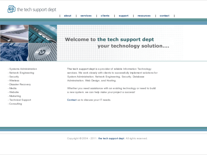 www.thetechsupportdept.org
