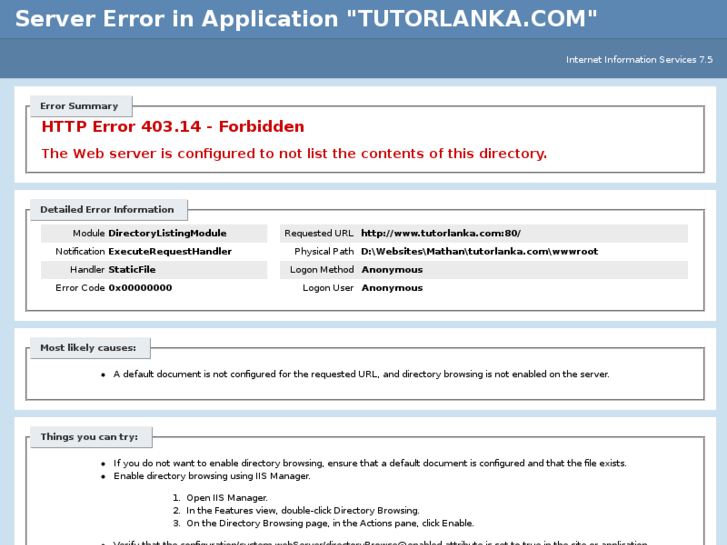 www.tutorlanka.com