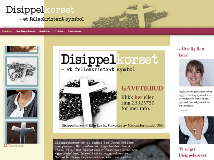 www.disippelkors.no