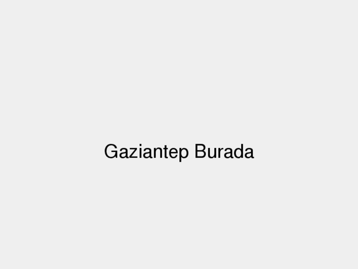 www.gaziantepburada.com