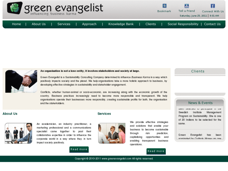 www.greenevangelist.com