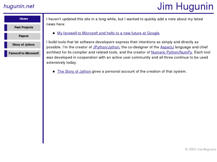 www.jimhugunin.net