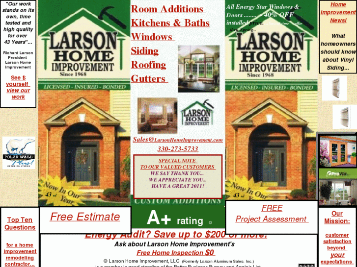 www.larsonhomeimprovement.com