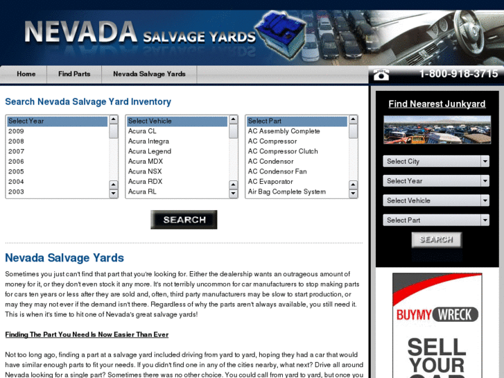 www.nevadasalvageyards.com
