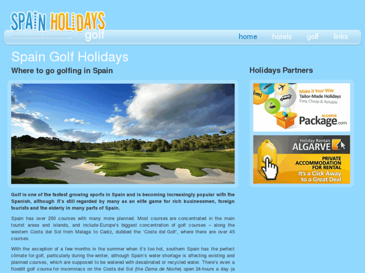 www.spainholidays-golf.com