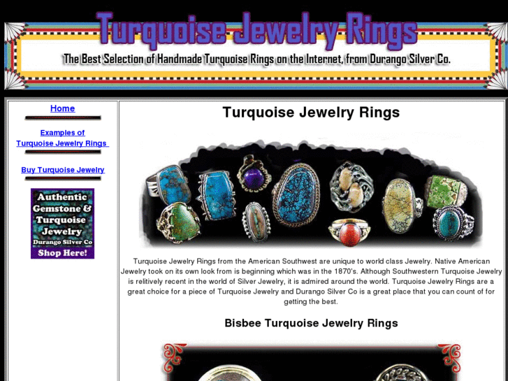 www.turquoisejewelryrings.com