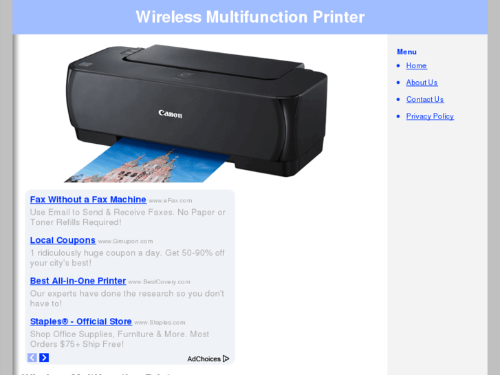 www.wirelessmultifunctionprinter.net