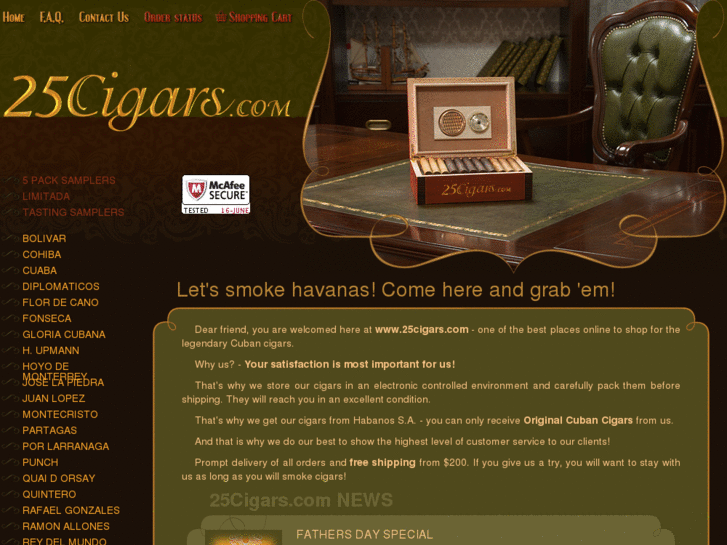 www.25-cigars.com