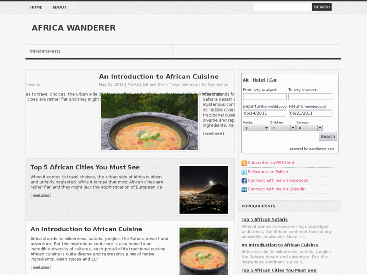 www.africawanderer.com