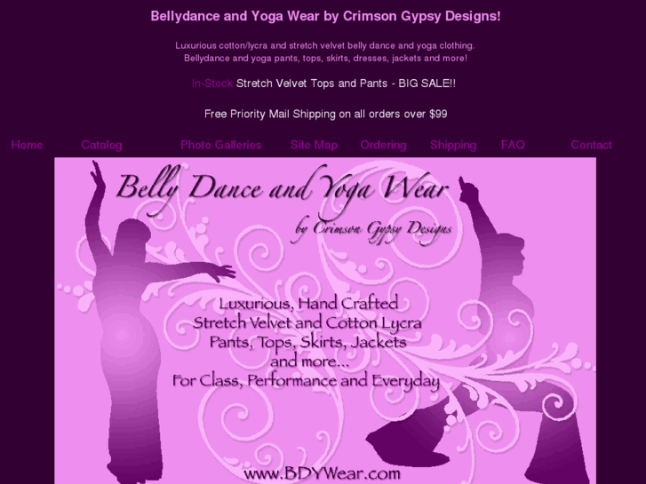 www.bellydanceandyogawear.com