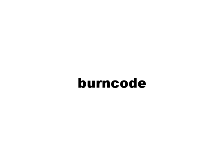 www.burncode.com