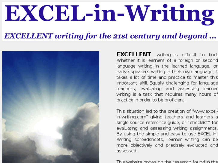 www.excel-in-writing.com