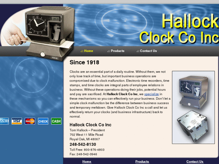 www.hallockclock.com