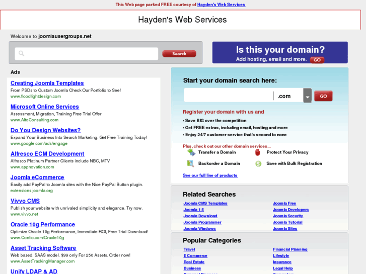 www.joomlausergroups.net