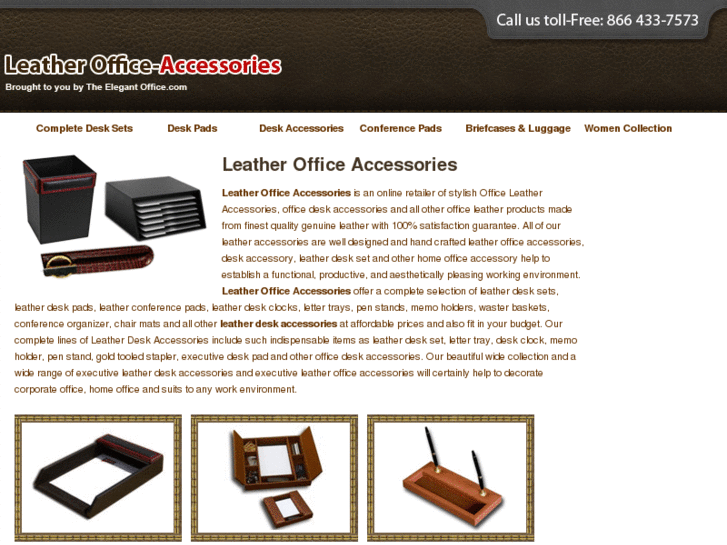 www.leatheroffice-accessories.com