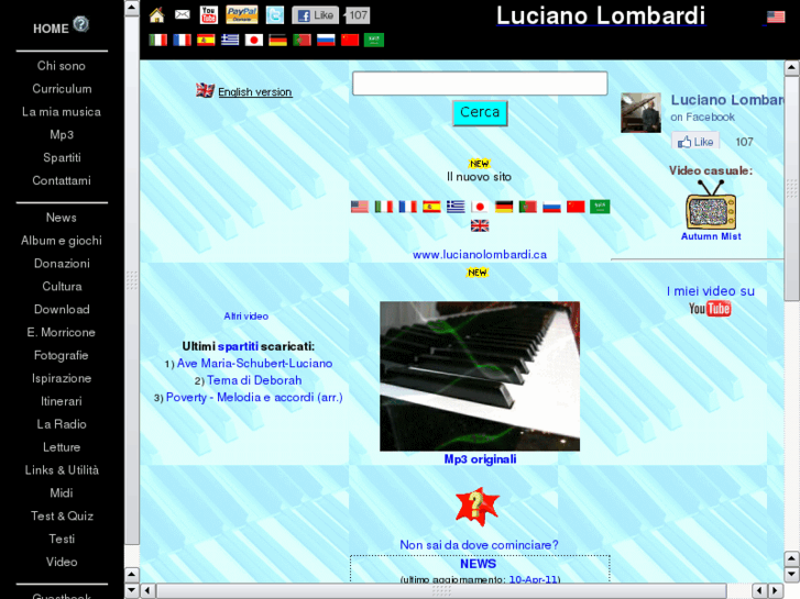 www.lucianolombardi.it