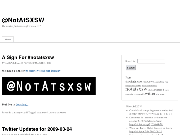 www.notatsxsw.com