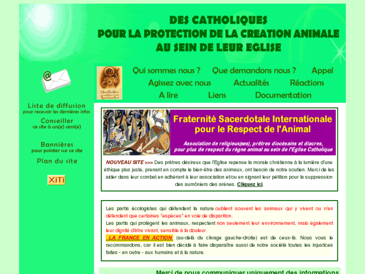 www.protection-animale-catholique.org