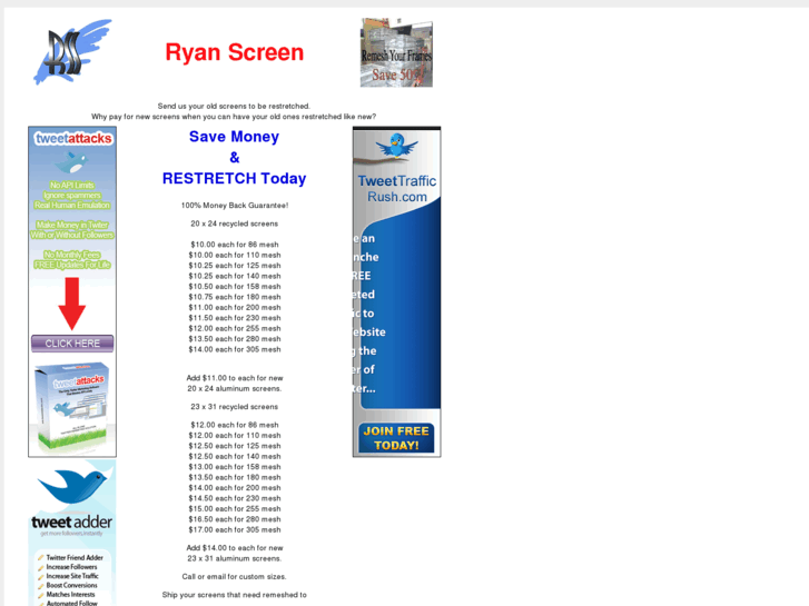 www.ryanscreen.com