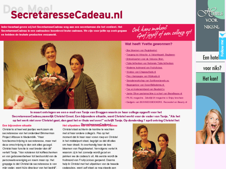 www.secretaressecadeau.nl