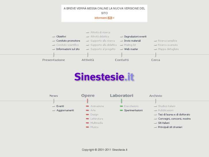 www.sinestesie.it