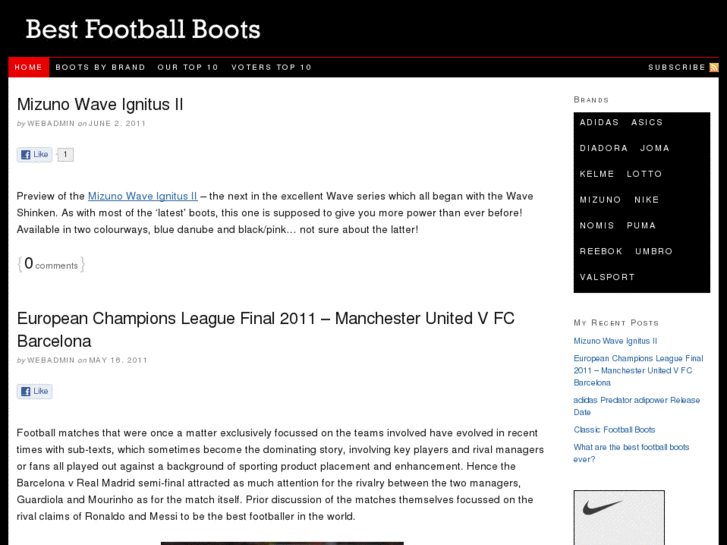 www.bestfootballboots.com