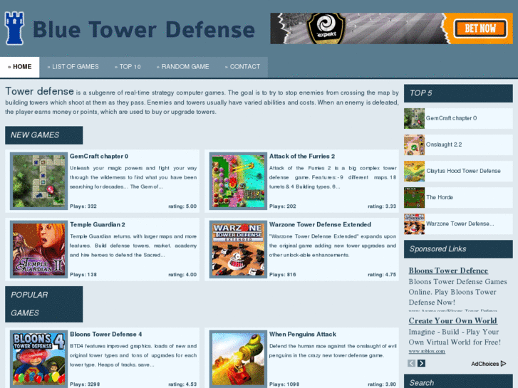 www.bluetowerdefense.com