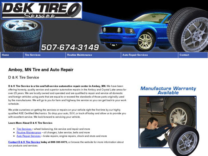 www.dktireautorepair.com