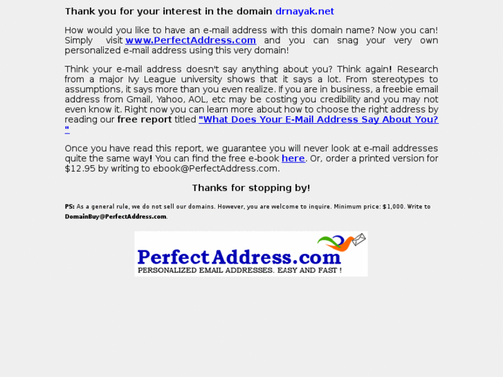 www.drnayak.net