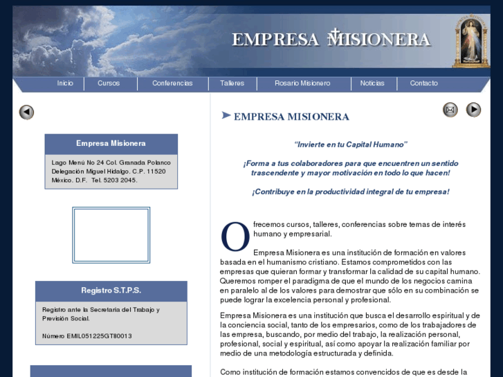 www.empresamisionera.com