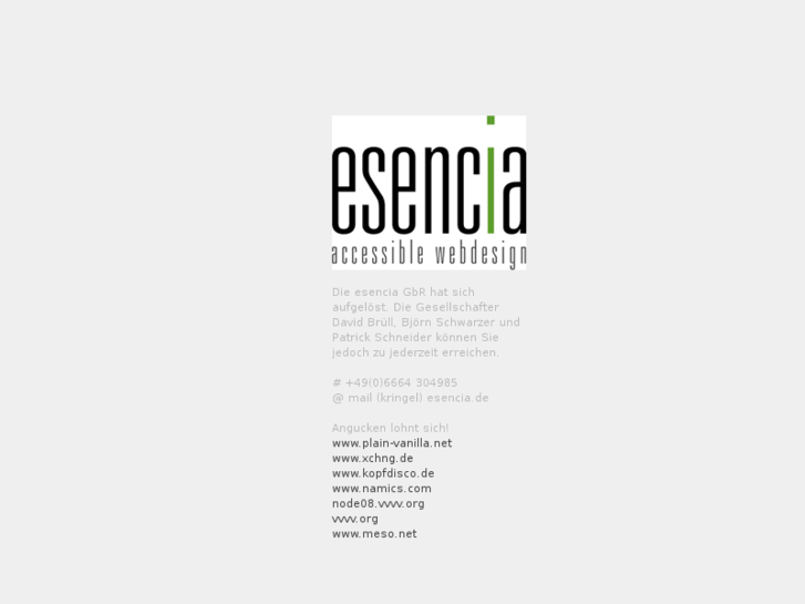 www.esencia.de