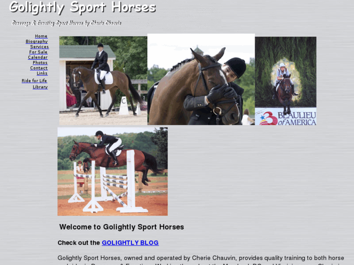 www.golightlysporthorses.com