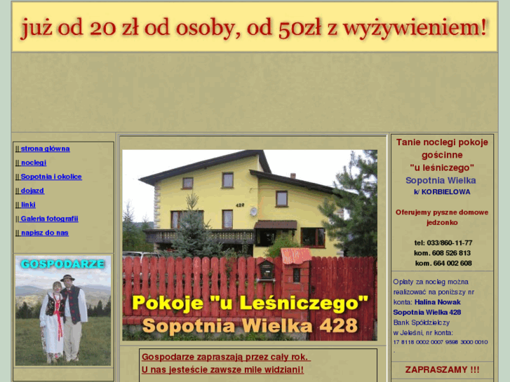 www.korbielow-noclegi.pl