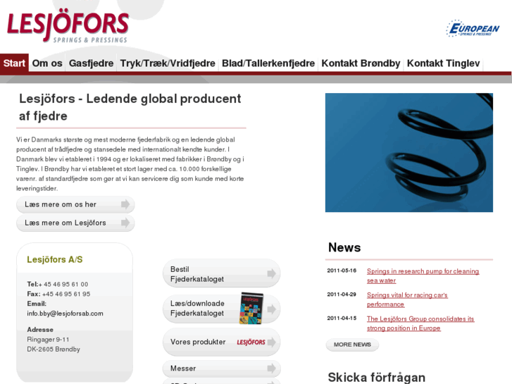 www.lesjofors.dk