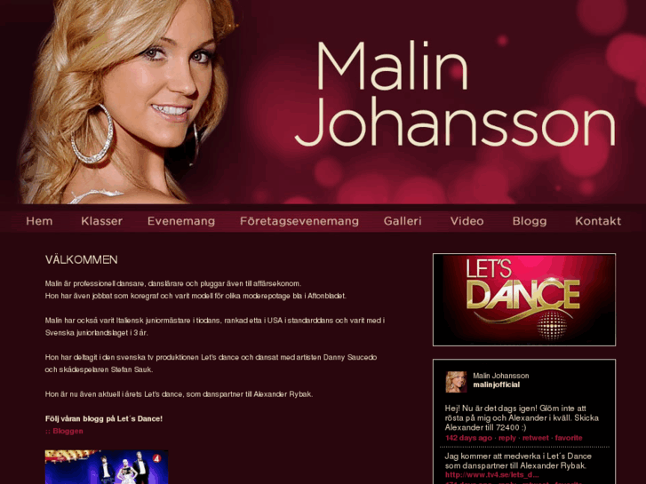 www.malinjohanssonofficial.com