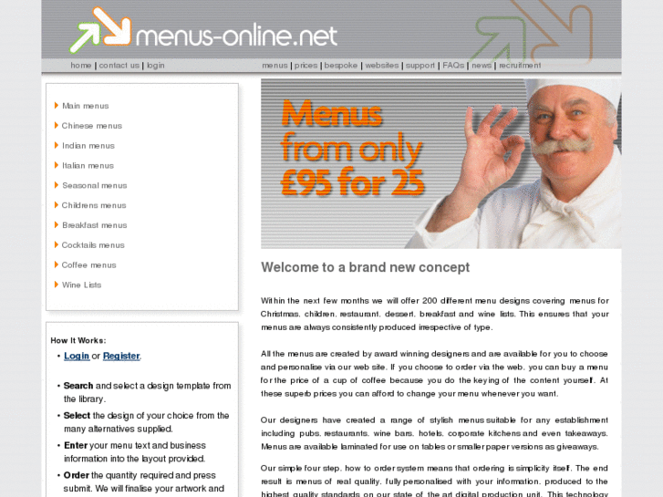 www.menus-online.net