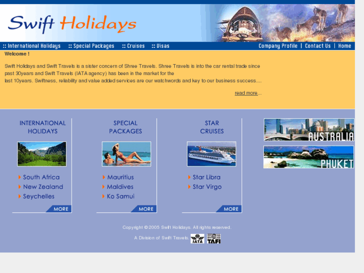 www.swiftholidays.com