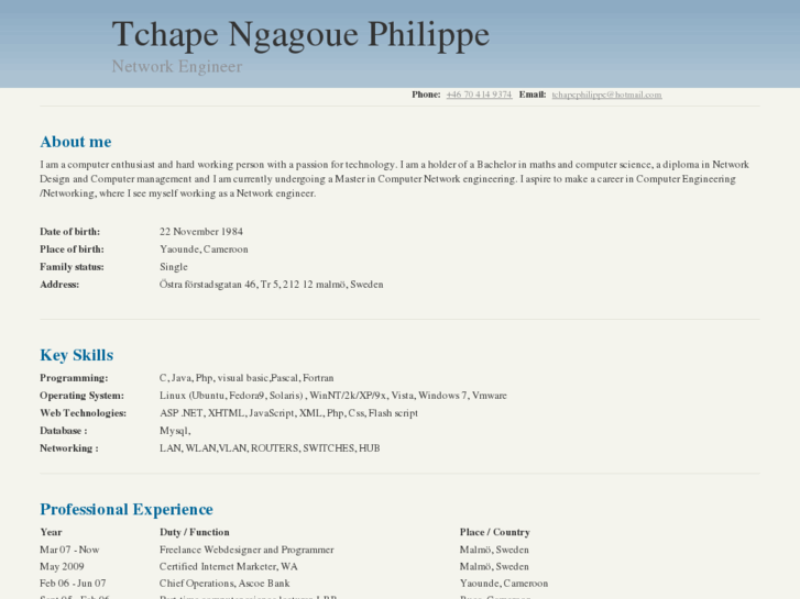 www.tchapephilippe.com