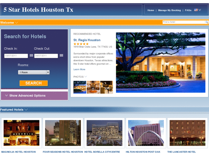 www.5starhotelshoustontx.com