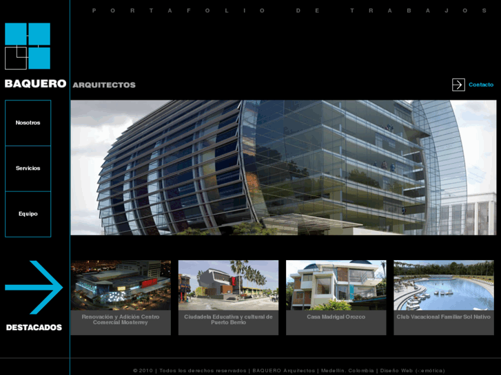 www.baqueroarquitectos.com