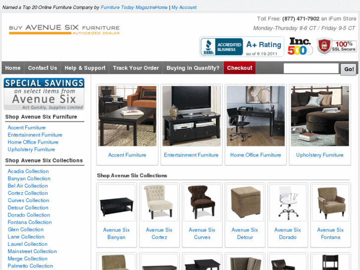 www.buy-avenue-six-furniture.com