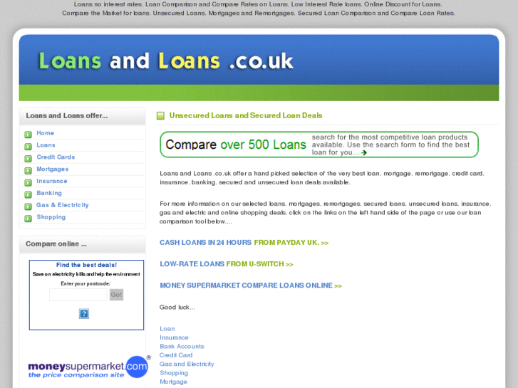 www.loansandloans.co.uk