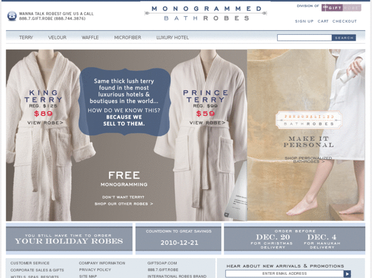 www.monogrammedbathrobes.com