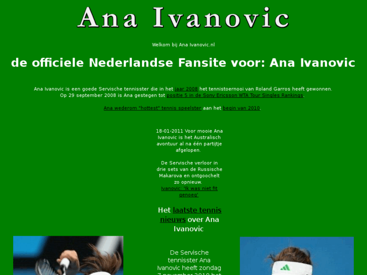 www.ana-ivanovic.nl