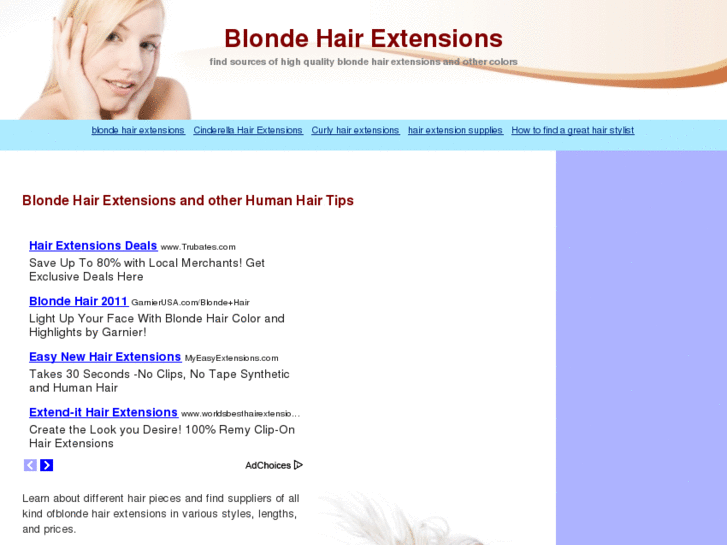 www.blondehairextensions.org